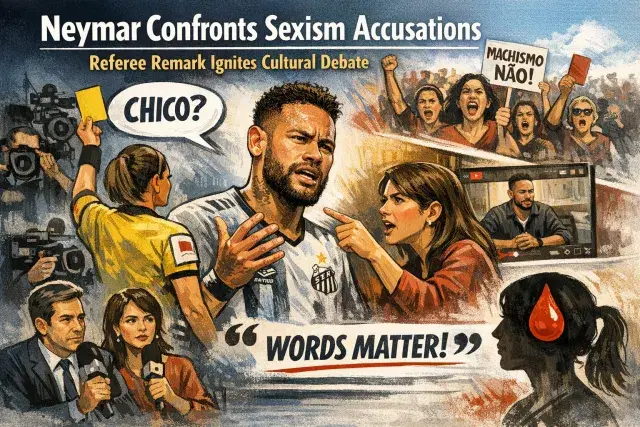 Neymar Confronts Sexism Accusations After Referee Remark Ignites Cultural Debate
