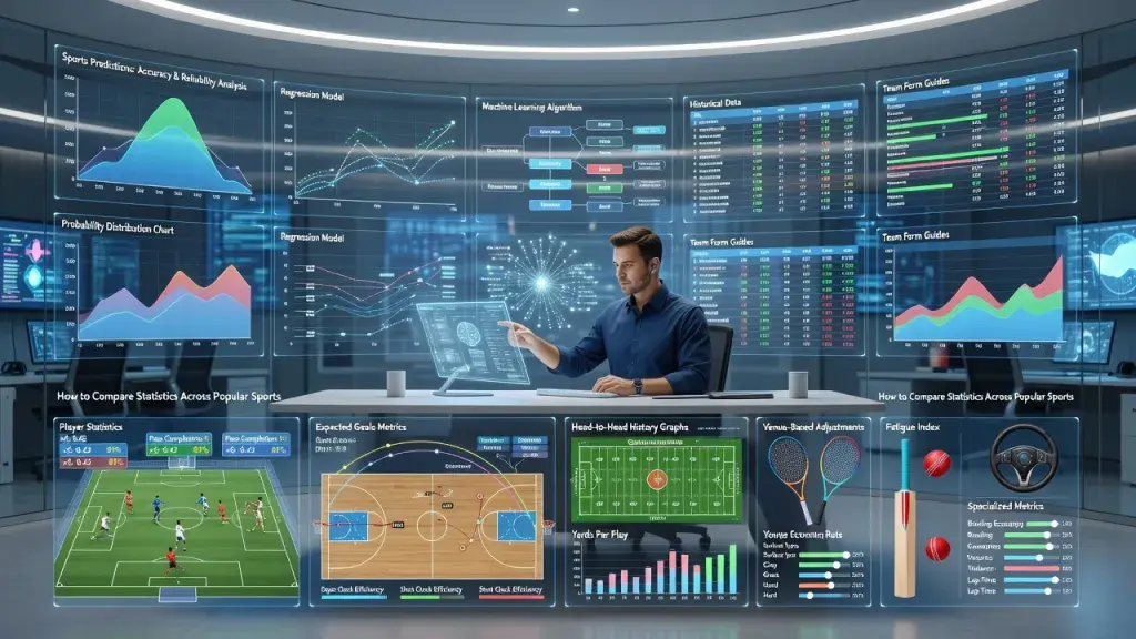 Sports Predictions Explained: How They Work, How Accurate and Reliable They Are, Where to Find Them, and How to Compare Statistics Across Popular Sports